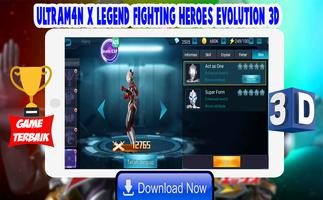 Ultrafighter3D : Ultraman X Legend Fighting Heroes screenshot 1