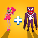 Merge Poppy Blue Monster APK