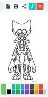 برنامه‌نما Poppy Playtime Coloring Book عکس از صفحه