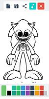 برنامه‌نما Poppy Playtime Coloring Book عکس از صفحه
