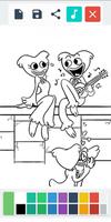 برنامه‌نما Poppy Playtime Coloring Book عکس از صفحه