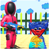 Huggy Buggy Sqiud Game: K Game Zeichen