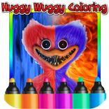 Horror Huggy Wuggie colorear