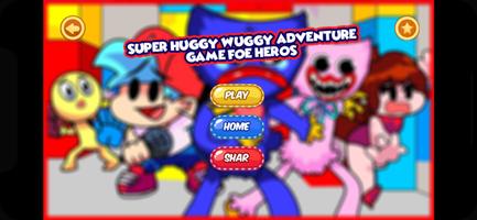 Super Huggy wuggy Game Poppy Affiche