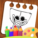 huggy wuggy coloring APK