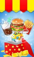 برنامه‌نما Burger Meal Maker - Fast Food! عکس از صفحه