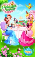 Princess Tea Party Salon plakat