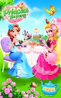 Princess Tea Party Salon Poster