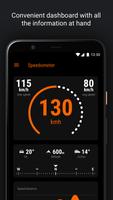 Free GPS Speedometer + HUD اسکرین شاٹ 1