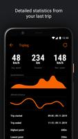 Free GPS Speedometer + HUD اسکرین شاٹ 2