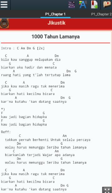 Puisi Lirik Chord Koleksi Puisi