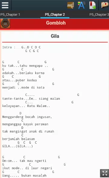 Puber Ke 2 Chord Lirik dan Chord Lagu Tembang kenangan APK untuk Unduhan Android