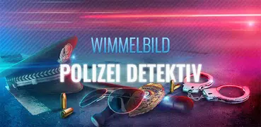 Polizei Detektiv Wimmelbildspiel Tatort