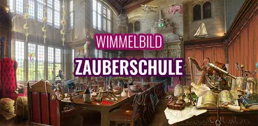 Zauberschule Wimmelbildspiel Suchen und Finden