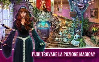 Poster Scuola di Magia - Giochi oggetti nascosti