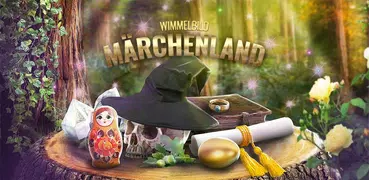 Märchenland Wimmelbildspiel Suchen und Finden