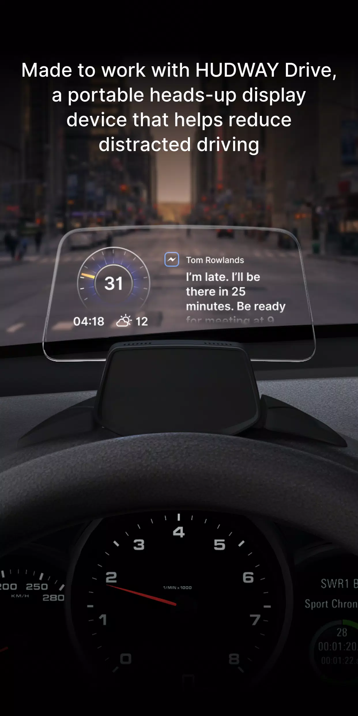 Android 用の Hudway Drive Hud For Any Car Apk をダウンロード