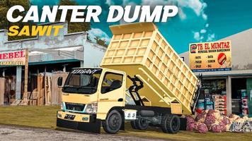 Mod BussID Truk Viral Tumpah постер