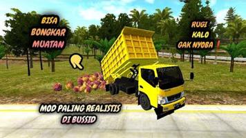 Mod BussID Truk Viral Tumpah скриншот 3
