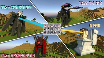 Titan Cameraman Mod Minecraft screenshot 3