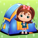 Girl Summer Camp Vacation