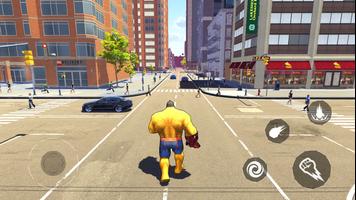 Super city Hero:Muscle Hero Ekran Görüntüsü 1