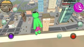 Monster Stickman Rope Hero تصوير الشاشة 1