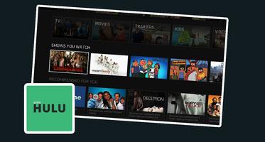 Guide for Hulu Stream TV, Movies & More Affiche