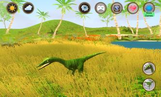 Talking Small Compsognathus poster