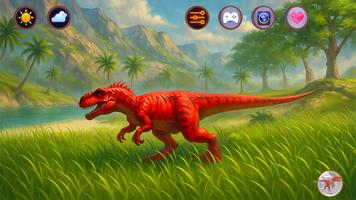 Talking Allosaurus poster