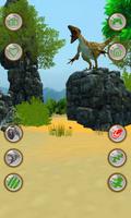 Talking Jurassic Raptor تصوير الشاشة 1