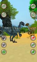 Talking Jurassic Raptor 스크린샷 2