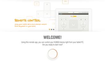 HUMAX Remote for Tablet Affiche