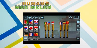Human Mod Melon Playground Cartaz