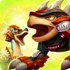 Dino War Ankylo VS Brachio آئیکن