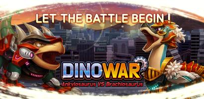 Dino War Ankylo VS Brachio پوسٹر