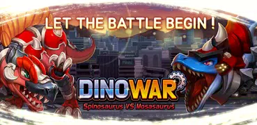 Dino War Spino VS Mosa