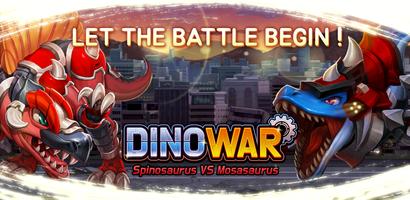 Dino War Spino VS Mosa poster