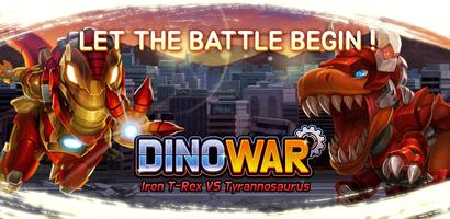 Dino War Iron T-Rex VS Tyranno poster