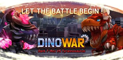 Dino War Dark T-Rex VS Tyranno poster