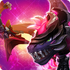 Dino War Dark T-Rex VS Pteranodon icon