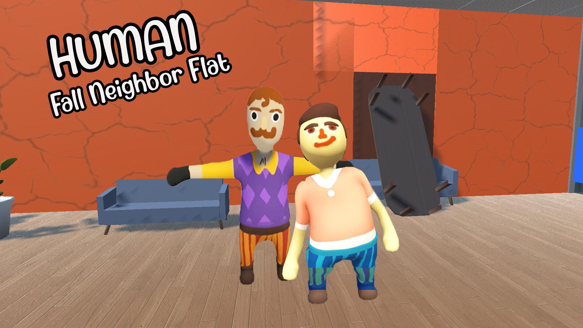 Скин привет соседа для Human Fall Flat. Human Fall Flat Mods. Сделать привет соседа из Human Fall Flat. Flat mod