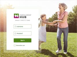 Enrollment HUB Affiche