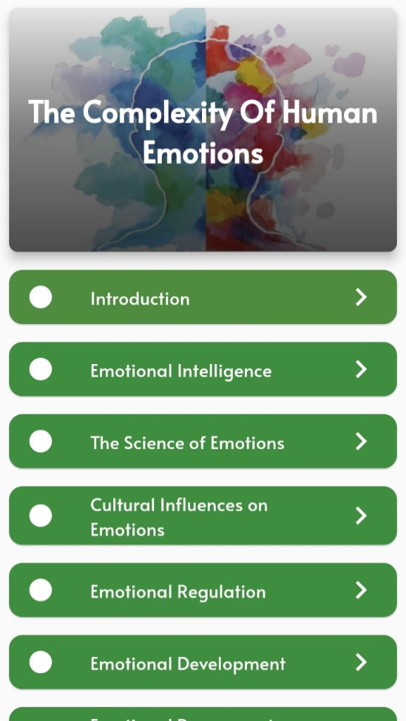 The Complexity of Emotions APK for Android Download