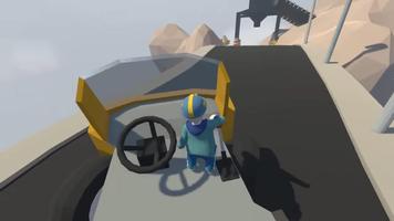 Hello Human Game : Fall Flat Human Walktrough plakat