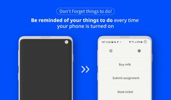Never Forget - to do list الملصق