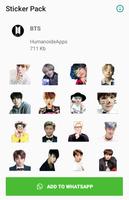 BTS Whatsapp Stickers WAStickerApps Kpop Affiche