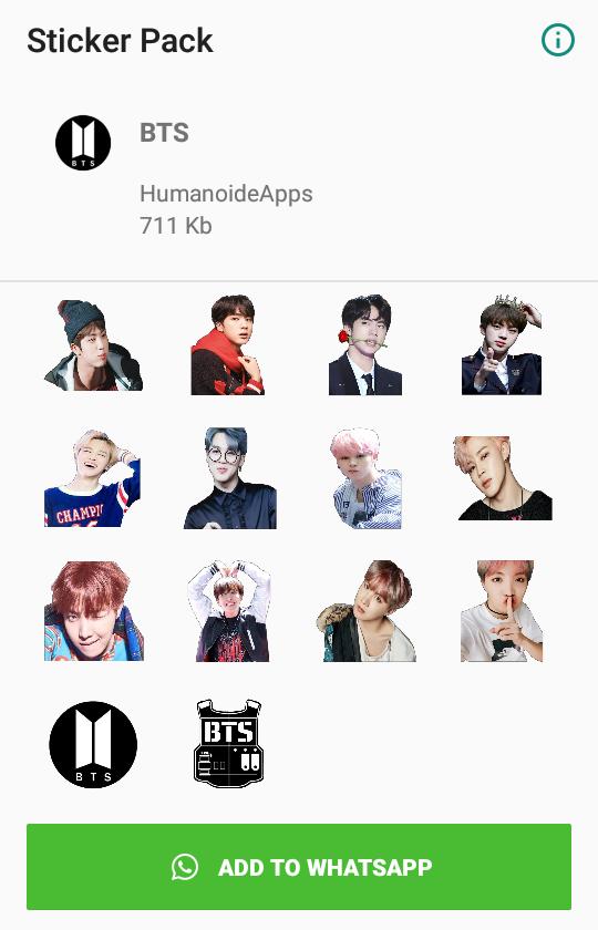 20 Inspirasi Cara  Unduh Stiker  Bts  Di  Wa  Sticker Fans