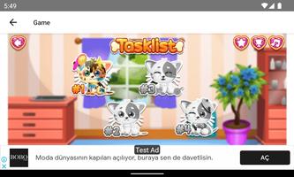 Funny Kitty Care captura de pantalla 1