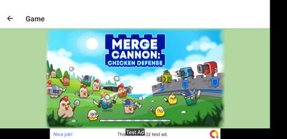 Merge Cannon Chicken Defense Affiche